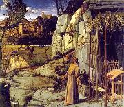 Giovanni Bellini St. Francis in Ecstasy Spain oil painting artist
